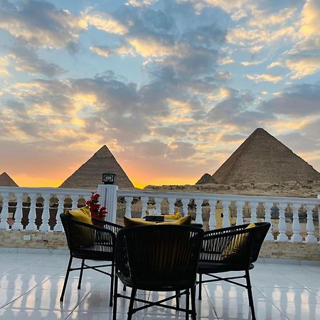 New Scarab Pyramids View Hotel Kafret el-Gabal Exterior foto