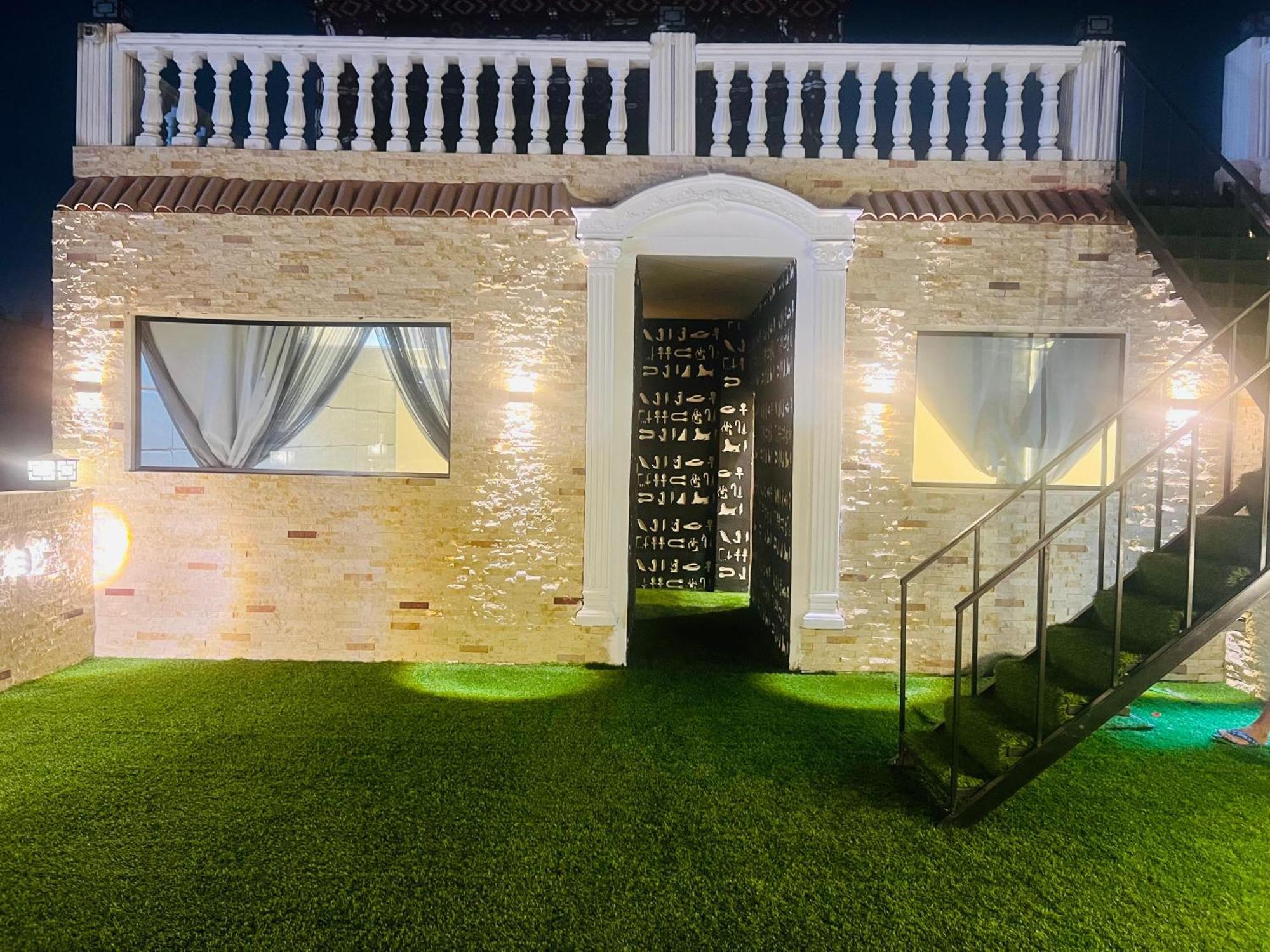 New Scarab Pyramids View Hotel Kafret el-Gabal Exterior foto